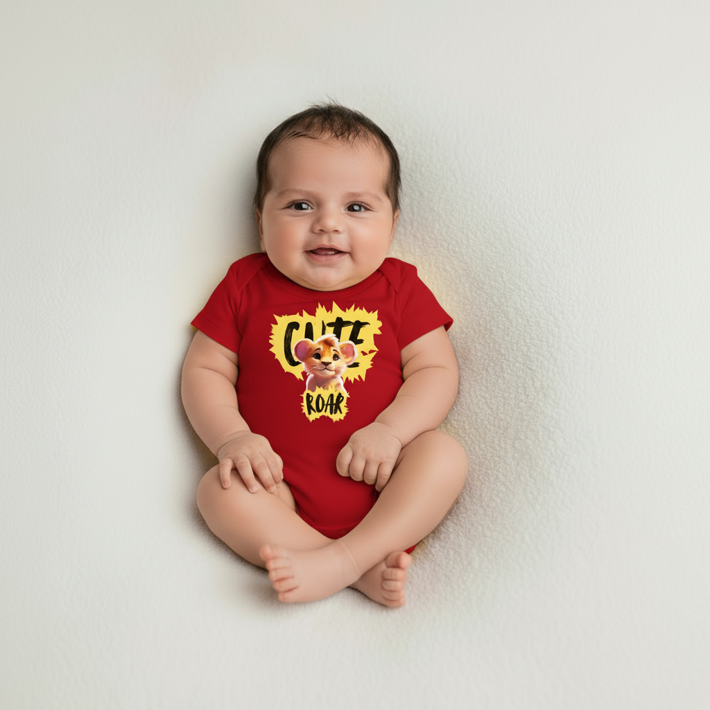 Cute Roar Baby Romper