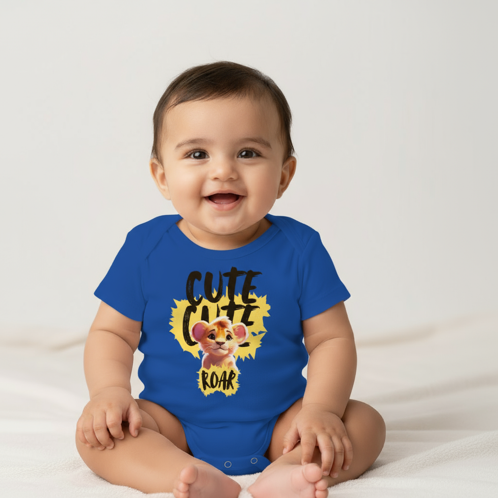 Cute Roar Baby Romper