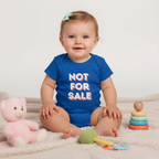 “Not For Sale” Baby Romper