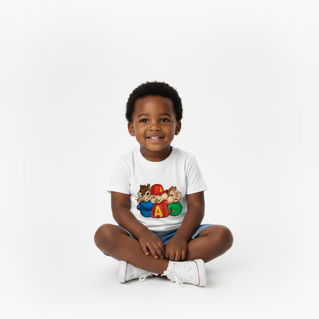 Kids Boys Chipmunks Squad Tshirt