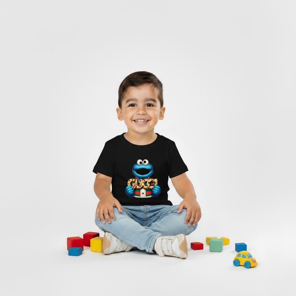 Kids Boys Cookie Monster Tshirt