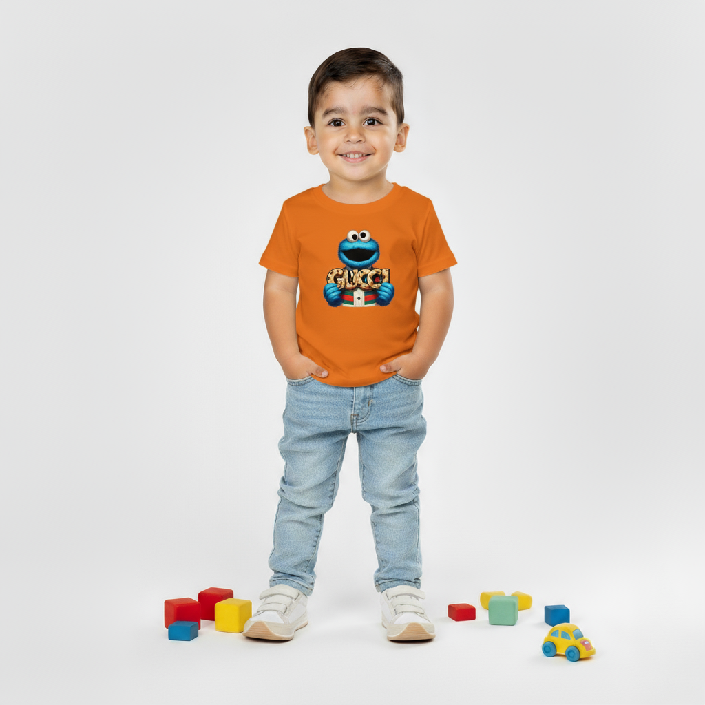 Kids Boys Cookie Monster Tshirt
