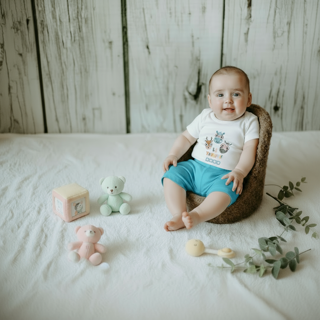 Forest Friends Baby Boy Tshirt