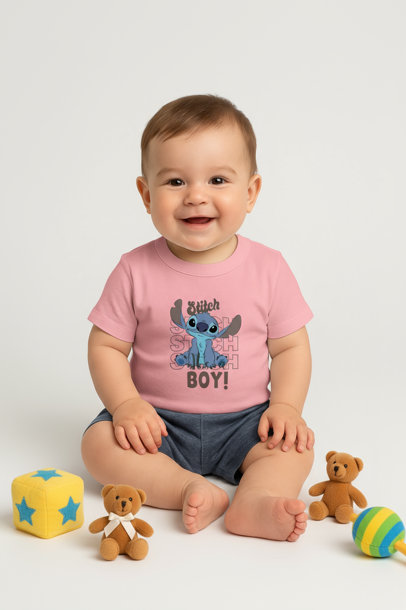 Stitch Cool Baby Boy Tshirt