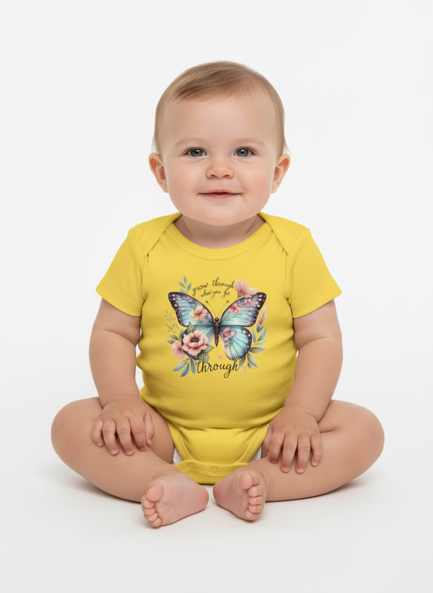 Floral Butterfly Rompers